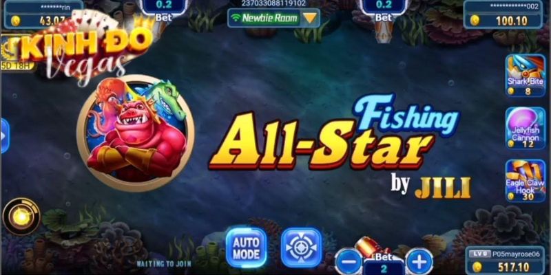 Những tính năng tuyệt vời của All Star Fishing