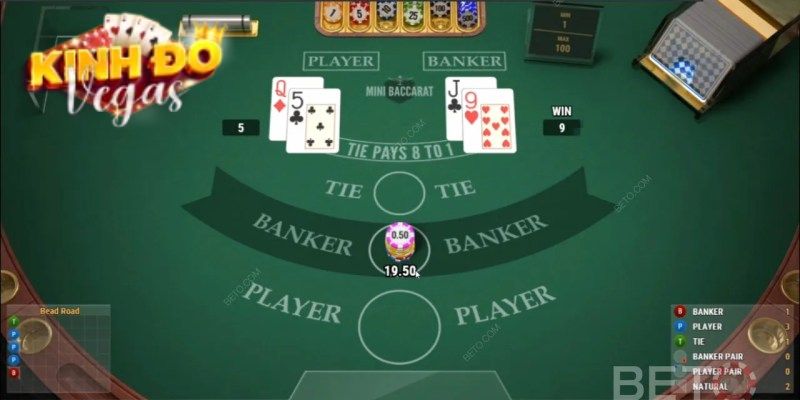 Thông tin thú vị về game Mini Baccarat