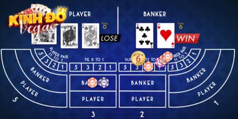 Tìm hiểu về Super 6 Baccarat